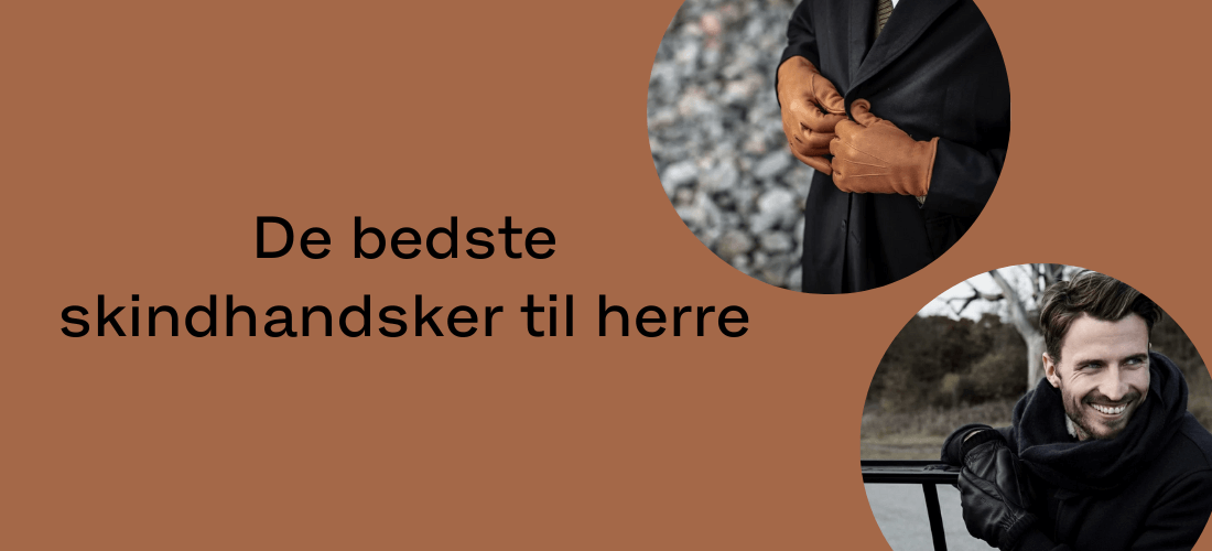 De bästa skinnhandskarna för herrar