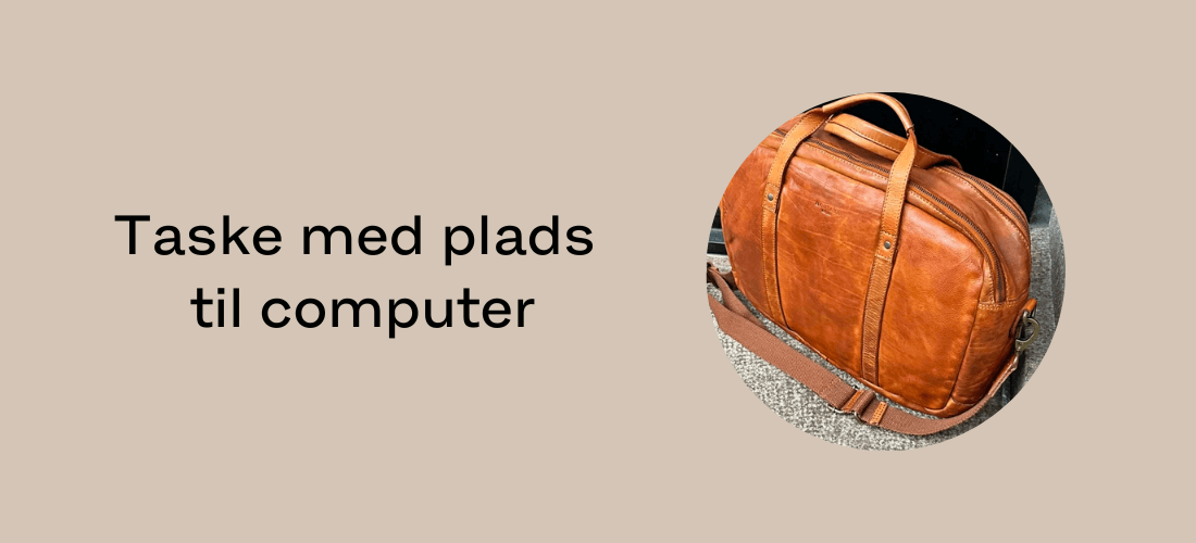 Väska med plats för dator